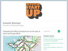 Tablet Screenshot of investirstartup.com